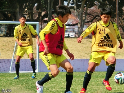 U-16日本代表候補　国内トレーニングキャンプ