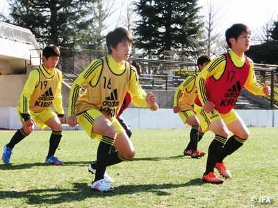 U-16日本代表候補　国内トレーニングキャンプ（神奈川）活動レポート(3/22)