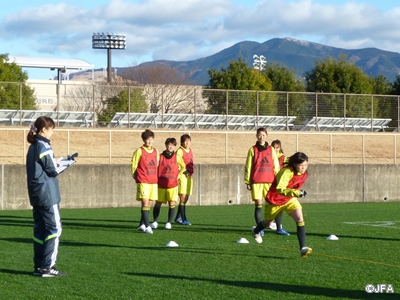 なでしこチャレンジプロジェクト　熊本県でトレーニングキャンプをスタート