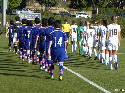 U-17日本女子代表　アメリカ遠征第1戦