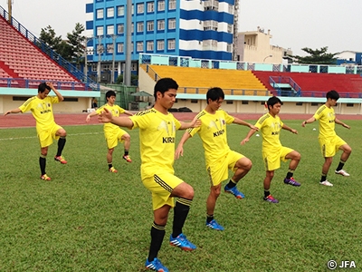 U-19日本代表　U-19国際フットボールトーナメントNutifood Cup 2014 活動レポート(1/9)