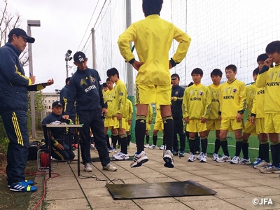 U-16日本代表候補　国内トレーニングキャンプ（神奈川）活動レポート3/21(金・祝)