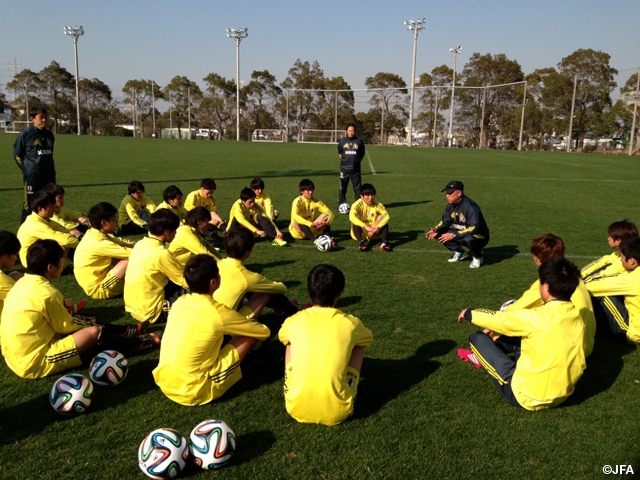 U-19日本代表候補　トレーニングキャンプ　活動レポート（3/24）