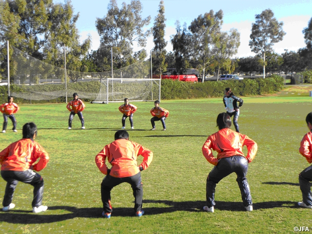 U-17日本女子代表 アメリカ遠征 活動レポート（2/4）