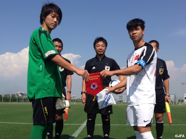 U-19ベトナム代表が大阪府で強化合宿を実施