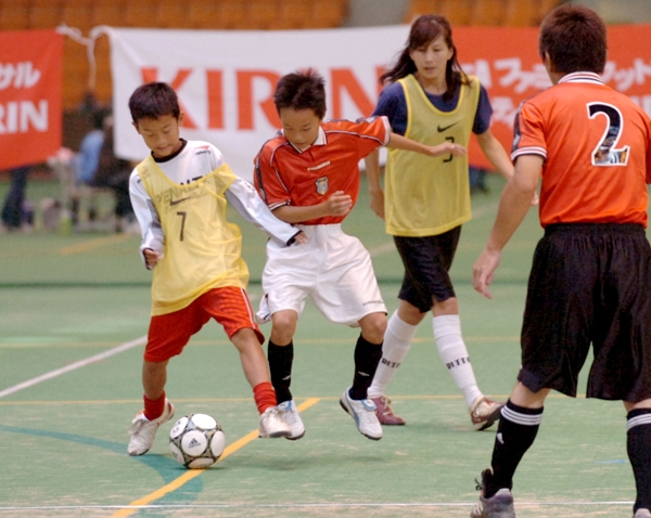 JFAファミリーフットサルフェスティバル2009 with KIRIN スペシャルステージ in 滋賀　10月3日に滋賀県立長浜ドームで開催