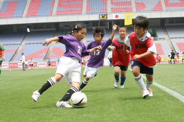 JFAファミリーフットサルフェスティバル2009 with KIRIN スペシャルステージ in 神奈川　6月13日に日産スタジアムで開催