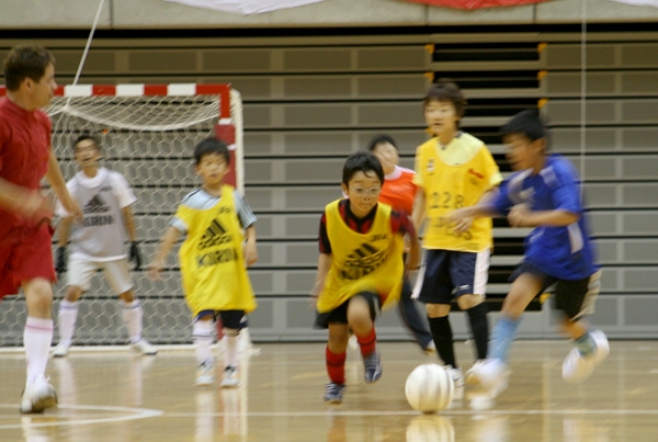 JFAファミリーフットサルフェスティバル2008 with KIRIN スペシャルステージ in 静岡　7月20日に小笠山総合運動公園（エコパアリーナ）で開催