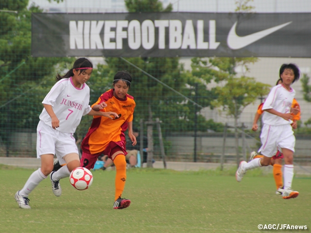 さあ、準々決勝　第19回全日本女子ユース（U-15）サッカー選手権大会 presented by NIKE