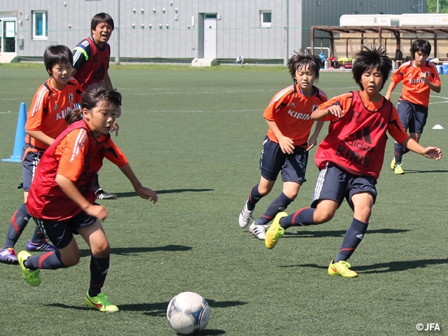 JFAエリートプログラム女子U-13 トレーニングキャンプ　活動レポート