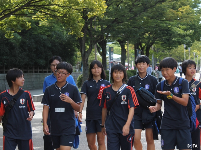 JFA Elite Program U-14 Women Training Camp Report (9/14)