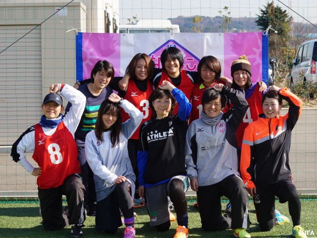 JFA Nadeshiko Hiroba at Nojima Stella Sports Club in Kanagawa