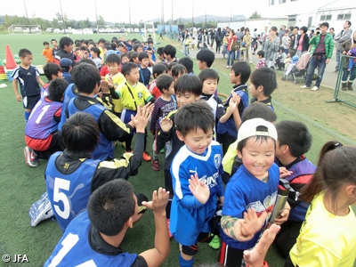 大分県で「JFA U-6・７キッズサッカーフェスティバル」が開催！