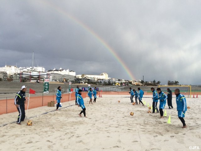 Beach soccer Japan shortlisted squad, training camp in Hyogo (18 February)