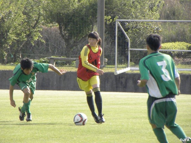 U-16 Japan Women’s National Team short-listed squad training camp - 2nd training match