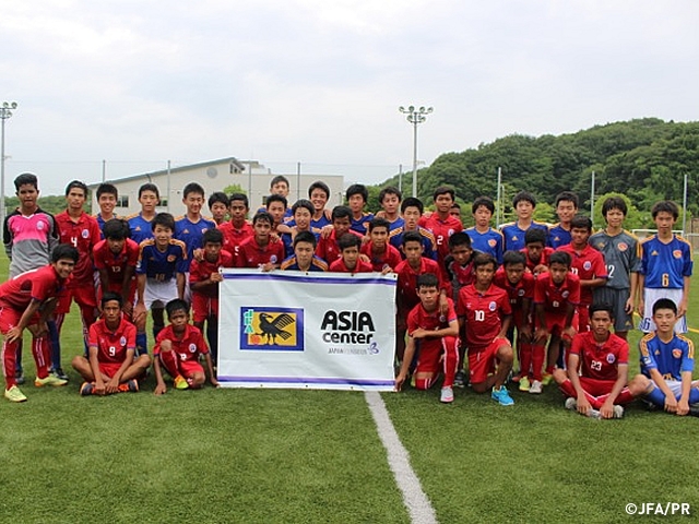 U-15カンボジア代表が宮城県でトレーニングキャンプを実施