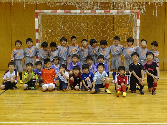 JFAキッズ（U-8/10）サッカーフェスティバル 福島県郡山市の西部第二体育館に、183人が参加！