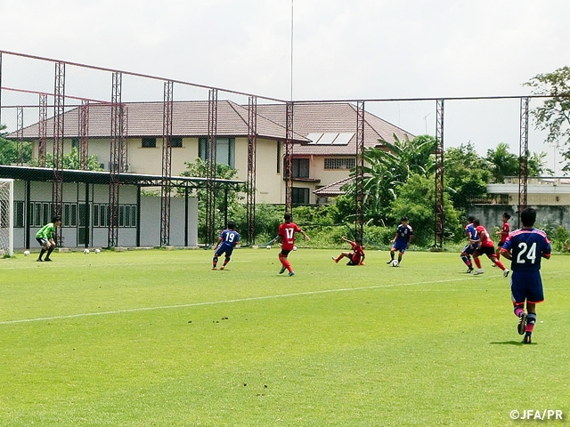 U-15 Japan National Team wrapped up Thailand trip with 4 straight wins