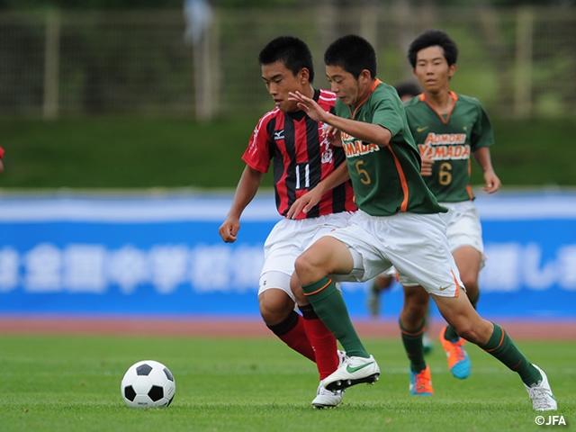 第46回全国中学校サッカー大会　青森山田中学校が2連覇、3度目の優勝！