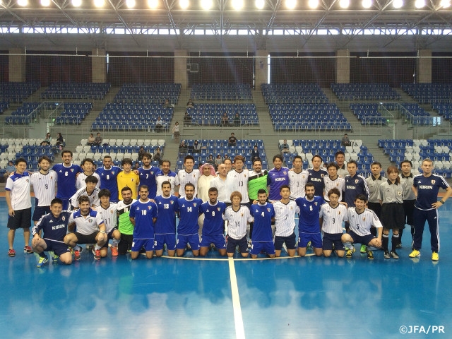 Japan Futsal National Team crush Kuwait in Training Match (10/7)