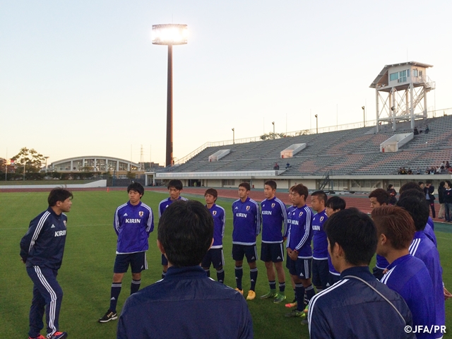 U-22日本代表候補　佐賀でトレーニングキャンプを開始！（10/25）