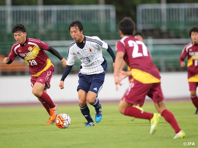 U-22日本代表候補　佐賀でのトレーニングキャンプ3日目（10/27）