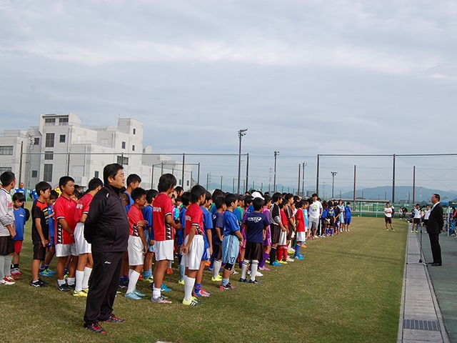 JFAフットボールデー 岐阜県岐阜市の岐阜市北西部運動公園に、677人が参加！