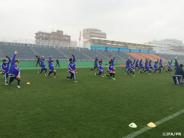 U-19 Japan National Team short-listed squad start training camp