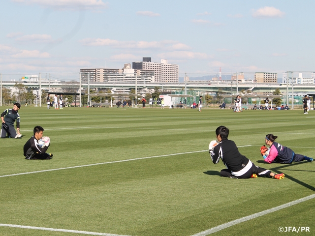 女子：GKコーチ研修会を実施