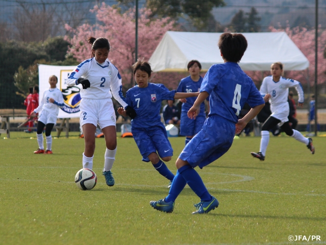 JFAアカデミー今治　JENESYS 2015 日ASEAN U-14ガールズサッカーフェスティバルに参加