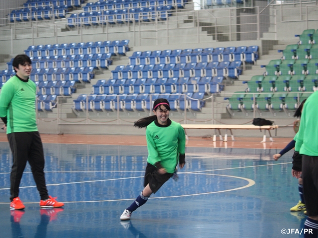 フットサル日本女子選抜　トリムカップに向けトレーニングを開始