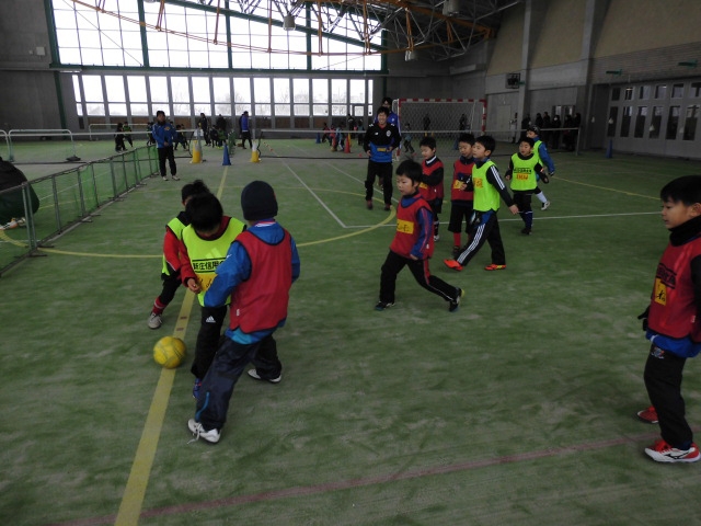 JFAキッズ（U-8/10）サッカーフェスティバル 山形県新庄市のかむてん公園すぽーてぃあに、178人が参加！