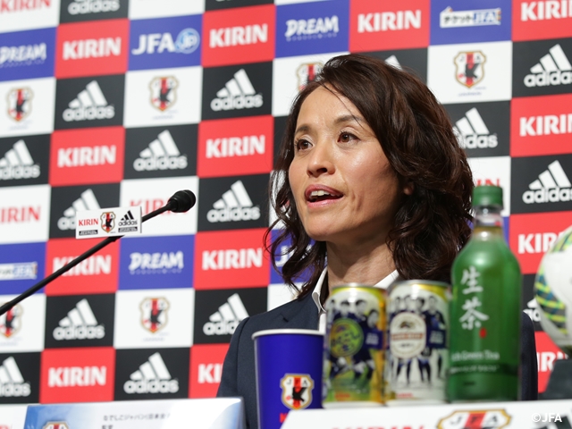 Nadeshiko Japan’s new coach TAKAKURA Asako “We aim to play football that can lead the world”
