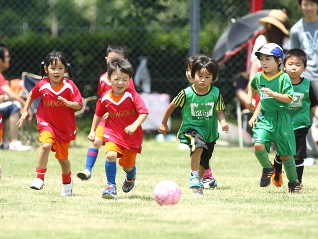 JFAキッズ（U-6/8）サッカーフェスティバル 茨城県古河市の古河市中央運動公園　サッカー広場に、651人が参加！