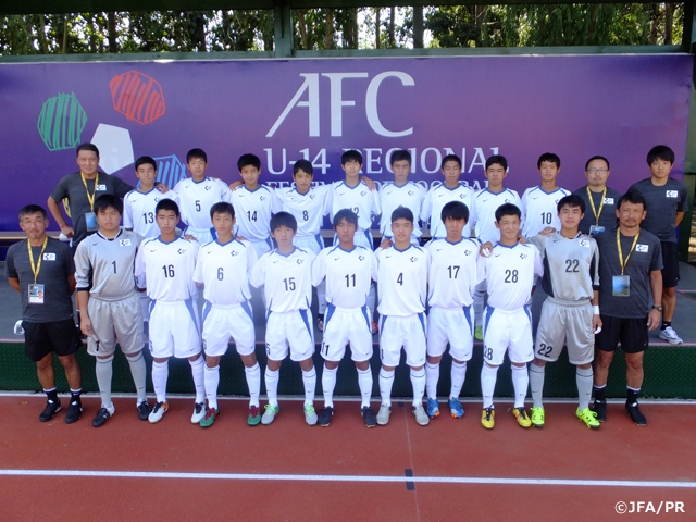 Elite Programme U-14 Report (4-9 Sep. in China)