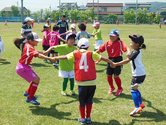 JFAレディース／ガールズサッカーフェスティバル 長野県上田市の飯田染谷台多目的グランドに、218人が参加！