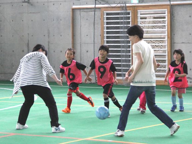 JFAファミリーフットサルフェスティバル 長野県上伊那郡のながたドームに、93人が参加！