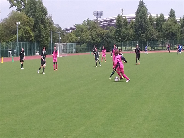 JFAレディース／ガールズサッカーフェスティバル 岡山県岡山市の岡山県総合グラウンド補助陸上競技場)に、164人が参加！