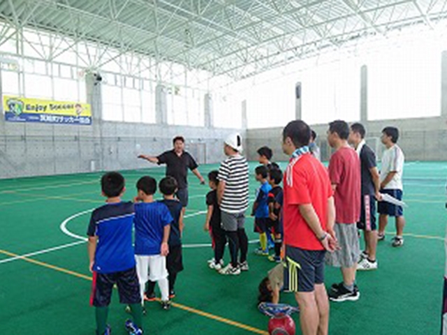 JFAファミリーフットサルフェスティバル 長野県上伊那郡のながたドームに、59人が参加！