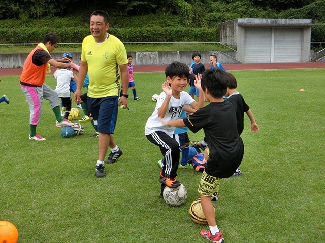 JFAキッズ（U-6/8）サッカーフェスティバル 山梨県都留市のやまびこ競技場に、304人が参加！