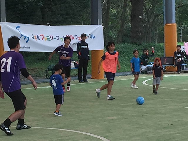 JFAファミリーフットサルフェスティバル 島根県松江市の松江総合運動公園に、121人が参加！