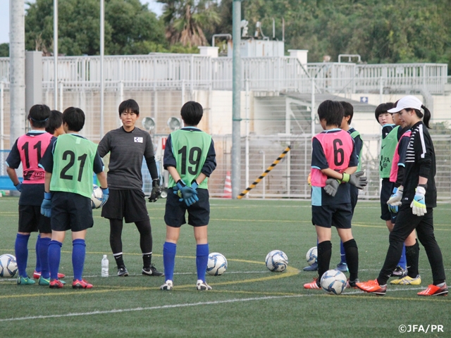 女子GKキャンプが愛媛県今治市でスタート