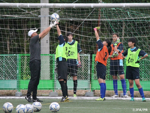 女子GKキャンプ 3日間の活動が終了