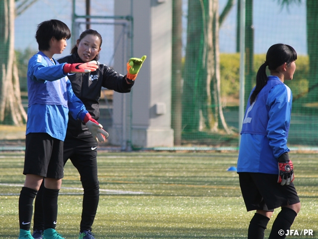 女子GKキャンプ、帝人アカデミー富士でスタート