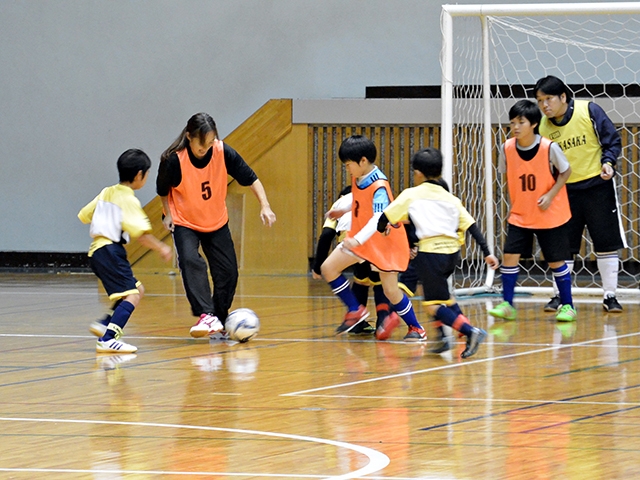 JFAファミリーフットサルフェスティバル 広島県福山市草戸町の福山市体育館に、206人が参加！