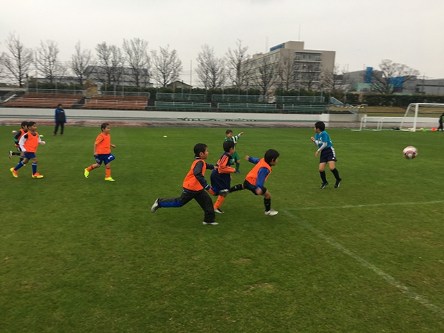 JFAキッズ（U-8）サッカーフェスティバル 佐賀県佐賀市の佐賀県総合運動場に、232人が参加！