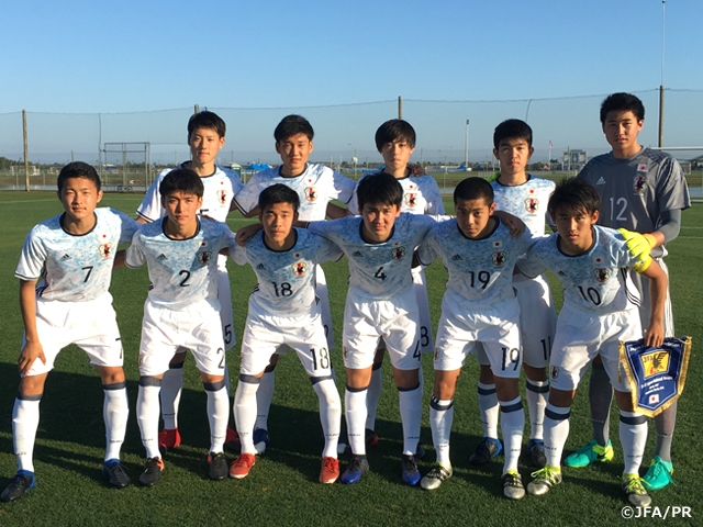 U-17日本代表アメリカ遠征　アメリカ代表と再び対戦