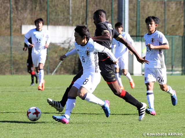 U-20日本代表　ベルギーのStandard de Liege(U-21)に勝利で遠征を締めくくる