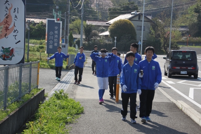 小川町清掃活動　～JFAアカデミー熊本宇城ダイアリー～