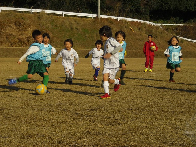 JFAキッズ（U-6/8）サッカーフェスティバル 宮崎県児湯郡の川南町高森近隣公園多目的広場に、524人が参加！